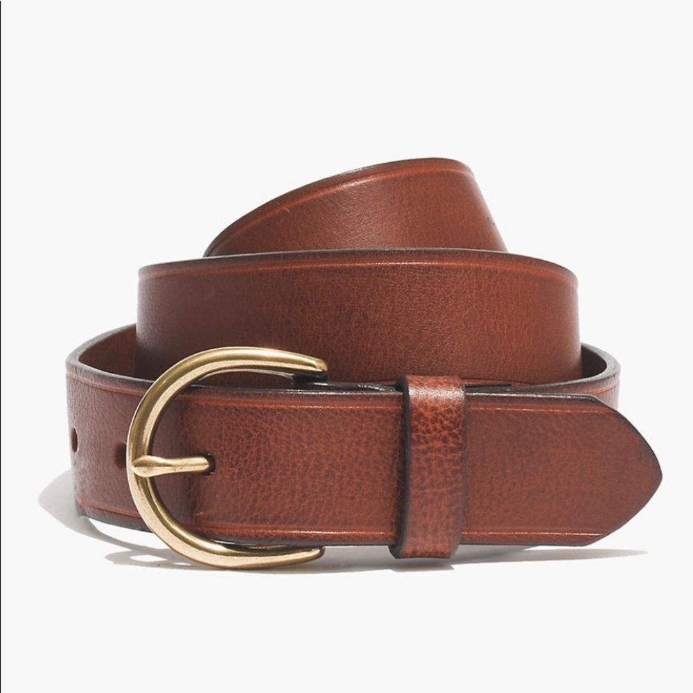 Madewell Medium Perfect Leather Belt